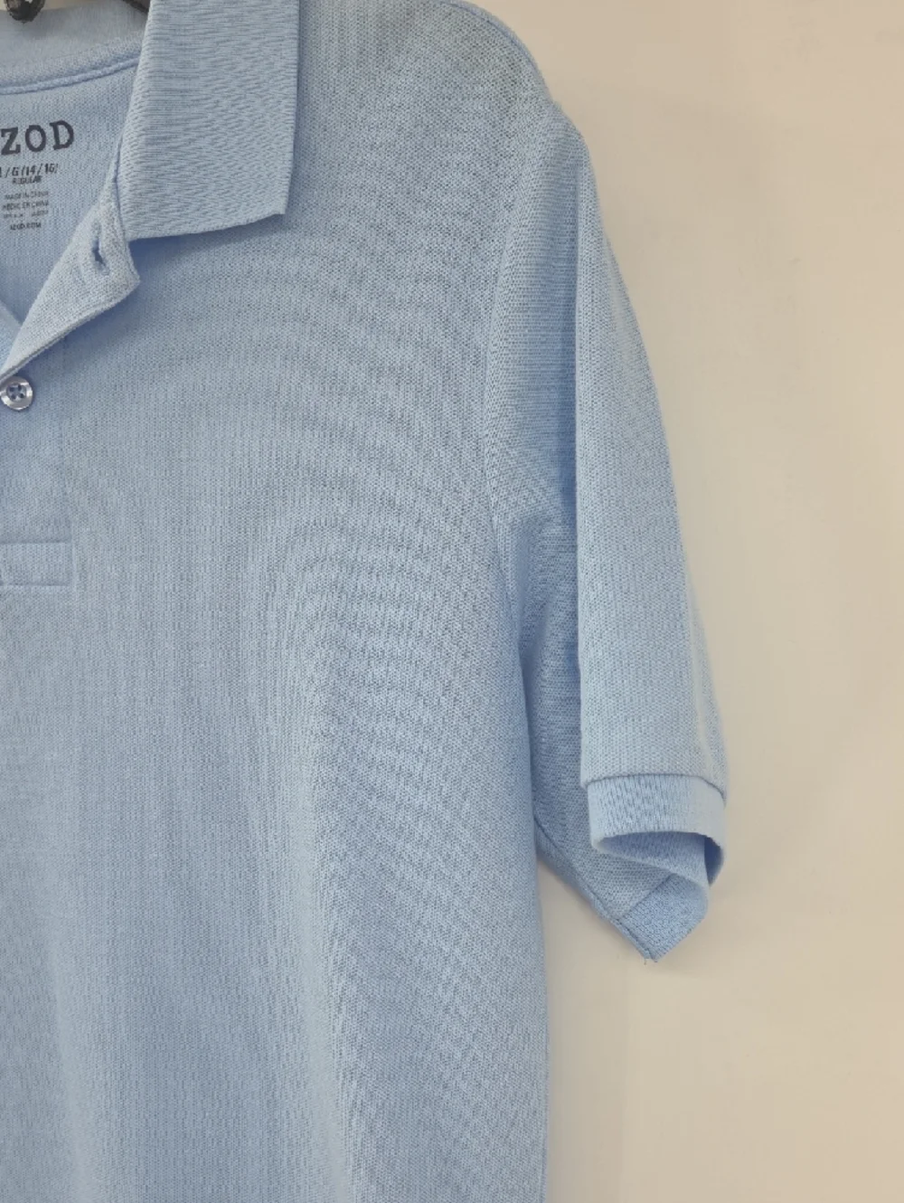 Boys IZOD Light Blue Classic Cotton Polo